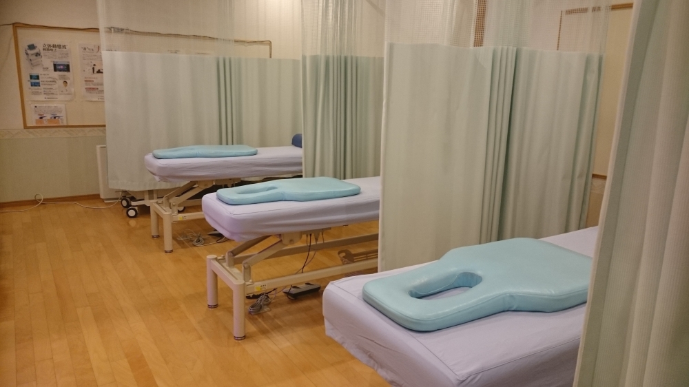 しのりこ整骨院　施術室
